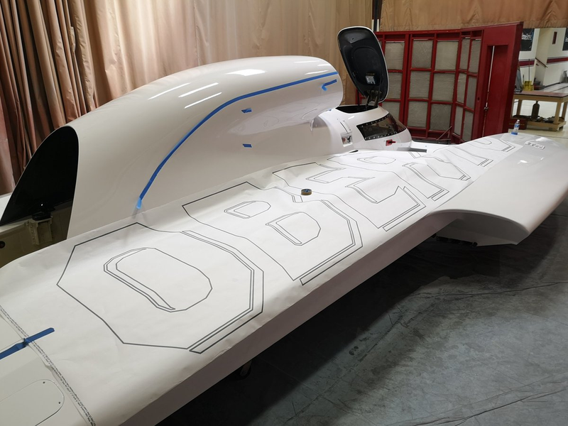 Illustration for article titled Breaking News: Larry Oberto gives us our first look at the Oberto H1 Unlimited Hydroplane for 2019